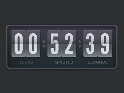 Timer App app flip numbers timer ui