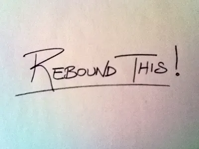 Handwriting Rebound handwriting rebound