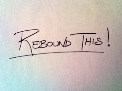 Handwriting Rebound handwriting rebound