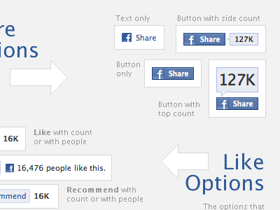 Facebook Widget Options facebook infosplaination widget