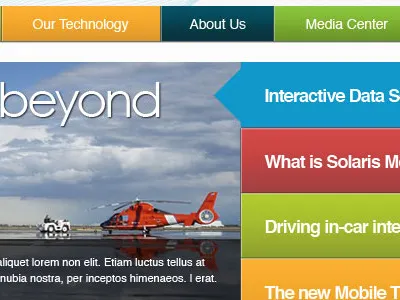 Homepage Rev 2 cancelled work colour navigation spinner