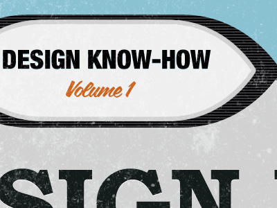 Article Peek art directed article grey orange teal vintage