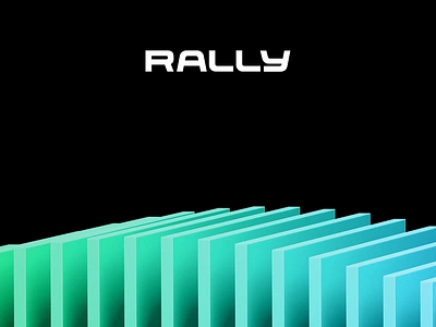 Rally | 3D Steps Visual 3d banner cinema 4d conference converge gradient indianapolis photoshop redshift step