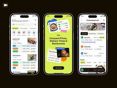 Delivery app | Mobile app | Delivery Design UI/UX delivery delivery app design food food app food order healthy ios ios app mobile app mobile design mobile ui restaurant ui ux