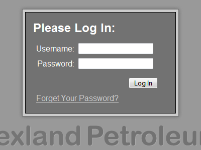 Login login overlay popover popup