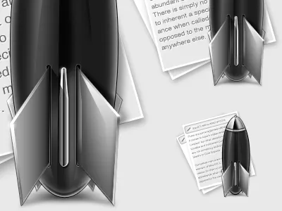 Notational Velocity application icon chrome icon icon design icons mac os x metal notational velocity