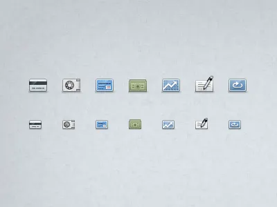 Payment icons for upcoming iPhone App icons