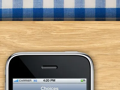 There is always a choice! iphone natural realism wood