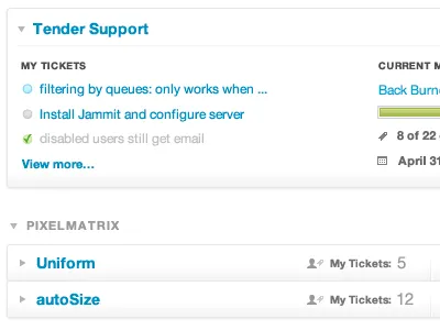 Dashboard blue dashboard grey icons white