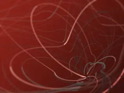 Unclear blur lines processing red stripes