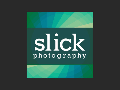 Slick logo photography