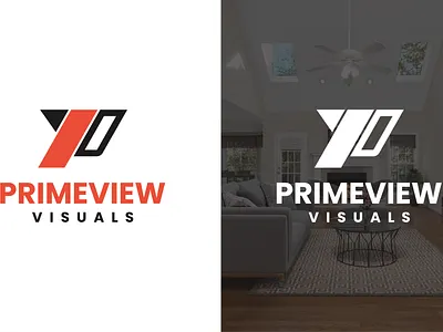 Prime Visuals Logo Design app branding design graphic design illustration logo typography vector