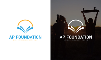 AP Foundation Logo Design app branding design graphic design illustration logo typography vector