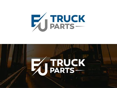 Truck Parts Logo Design app branding design graphic design illustration logo typography vector