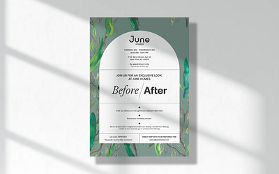 Event Poster - Layout abstract design elegant flat design flyer gradient illustration ivent layout minimalist modern poster typography ui