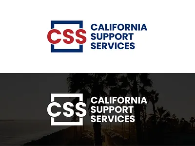 California Support Services Logo Design app branding design graphic design illustration logo typography ui ux vector