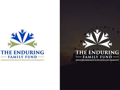 The Enduring Family Fund Logo Design app branding design graphic design illustration logo typography vector
