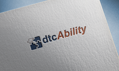 DTC Ability Logo Design app branding design graphic design illustration logo typography vector