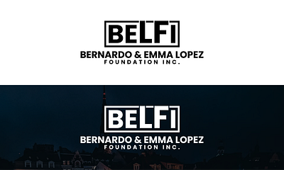 Bernardo & Emma Lopez Foundation Logo Design app branding design graphic design illustration logo typography vector