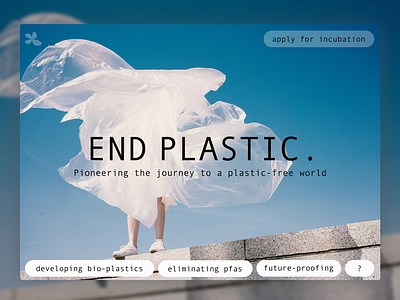 End Plastic landing page