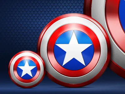 CaptainAmerica Shield comic desktop icon mac