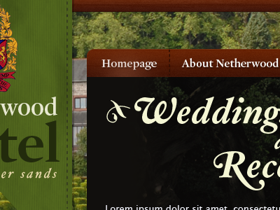 Header Details cloth texture wood