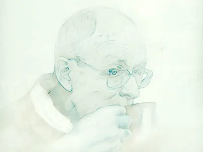 Morning Coffee calm mixed media