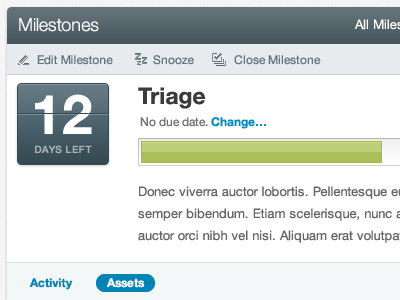 Milestone blue fireworks green grey icons white