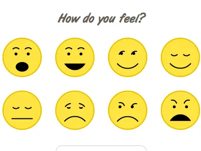 Faces emoticons emotions faces