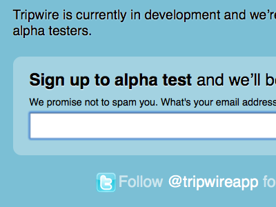 Tripwire Alpha alpha rails tripwire twitter
