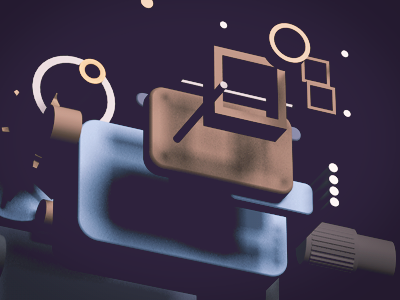 Old Video Camera 3d black blue brown c4d camera cinema4d grain modeling old parallel perspective render video