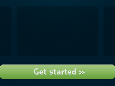 Get Started blue border button gradient green highlight opacity photoshop relay stripes transparency