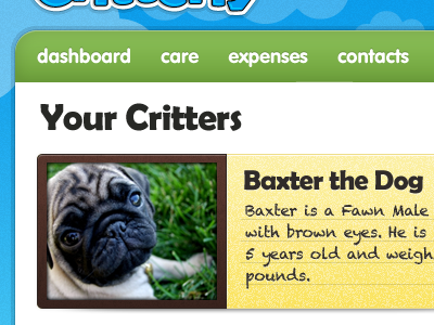 Your Critters blue critterly green pets sabotage