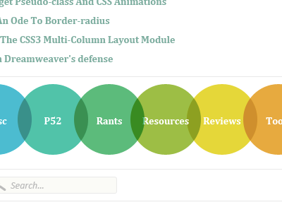 Redesigning my blog 2 blog calibri cambria circles colour lines personal photoshop rainbow web webdesignernotebook