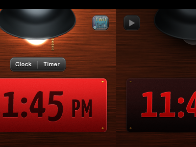 iPhone App app app store brown interface iphone light red ui wood