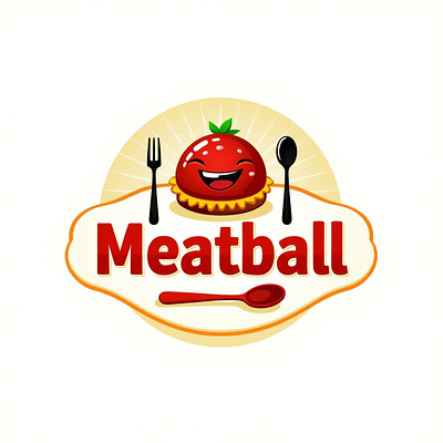 meatball food logo