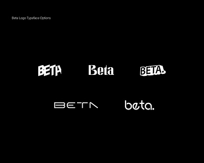 Beta Typeface b letters beta branding design developments graphic design identity logo logo design typeface typography vector visual identity