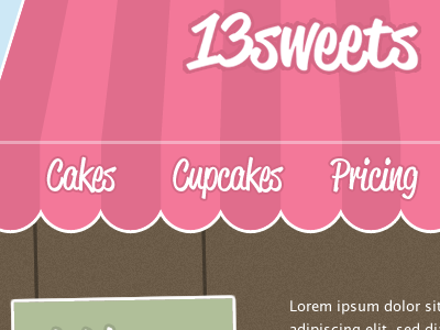 13sweets baking illustration script