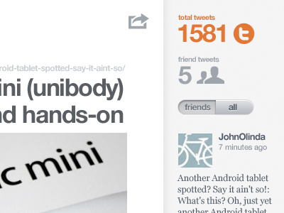 TweetMag iPad application ipad mobile product