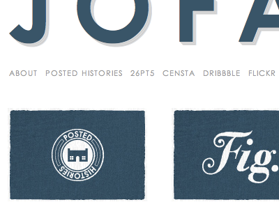 Cargo cargocollective css3 portfolio typekit typography