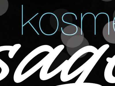 logo detail blackwhite bubbles font helvetica logo minimalistic photoshop typography