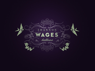 Tattoo Site - Logo header purple tattoo