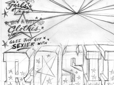 Front Sketch lettering process