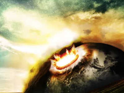 Last Sunset earth sky