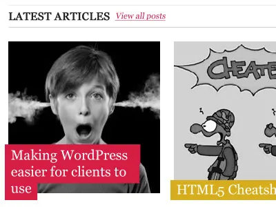 The Web Mag Homepage georgia serif thewebmag white