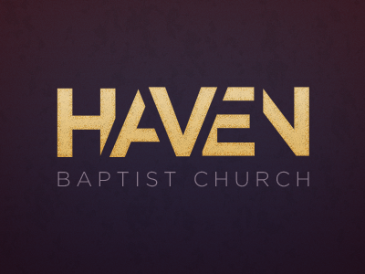 Haven, Take 2 church logo texture typography