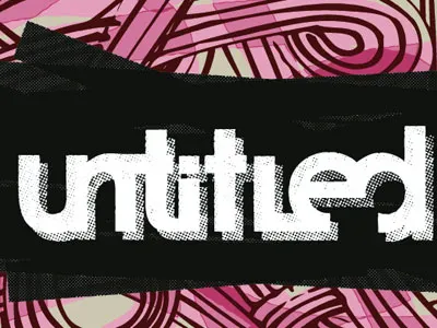 Untitled Skateboard Tail Graphic halftone scribbles skate skateboard tail