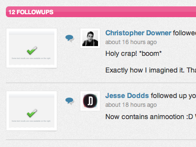 Toggle Followups Chrome Extension chrome extension followups toggle