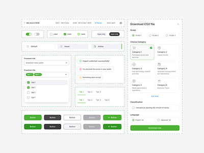 CARBON - Design System asset carbon components designsystem figma footprint system ui uikit ux