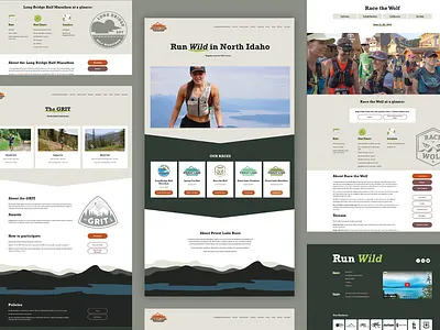 Priest Lake Multisports · Website Design branding graphic design ui website design website development